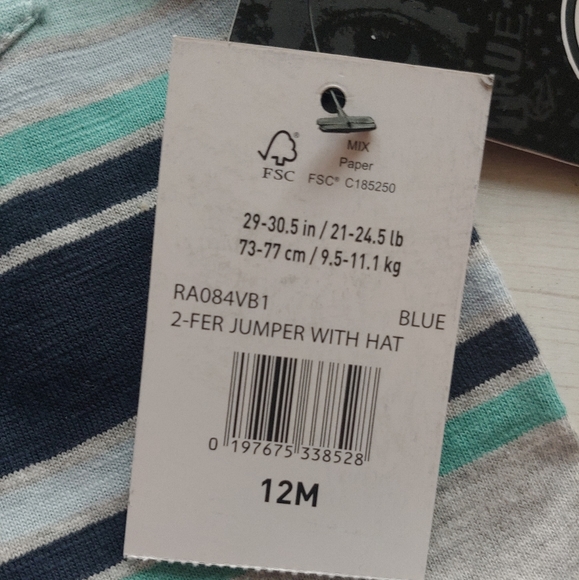 VOLCOM Baby NEW Coverall Jumper & Beanie - Picture 8 of 9